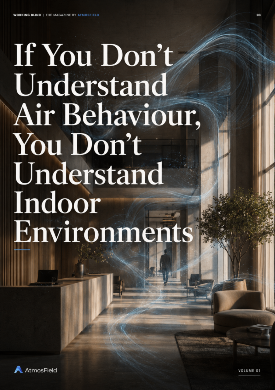 Page 3 of the WORKING BLIND digital magazine published by AtmosField.