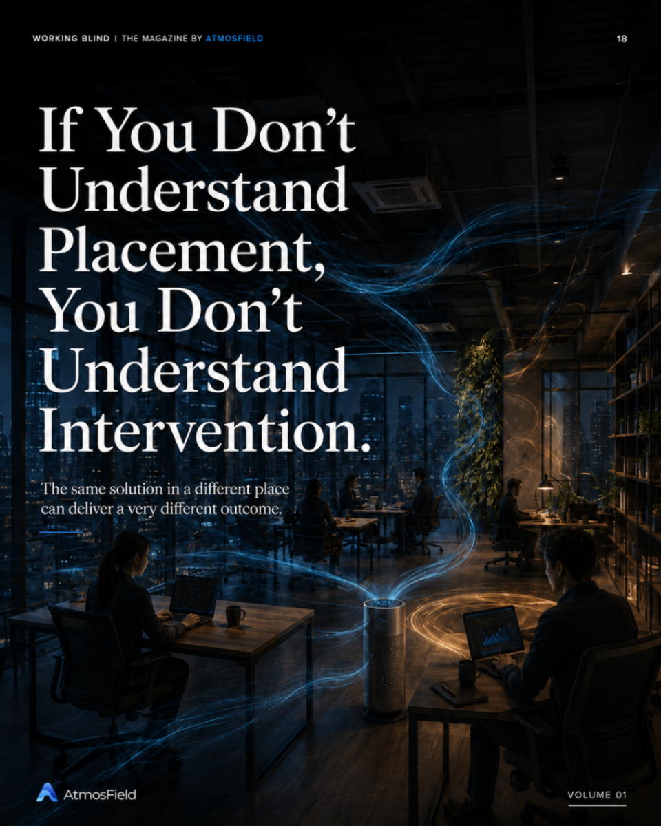 Page 18 of the WORKING BLIND digital magazine published by AtmosField.